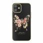 Preview: Kingxbar Butterfly Schutzhülle mit Swarovski-Kristallen iPhone 12 / 12 Pro gold